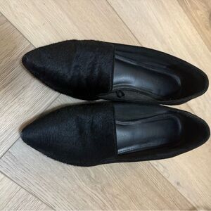 Express Black Textured Women's Flats